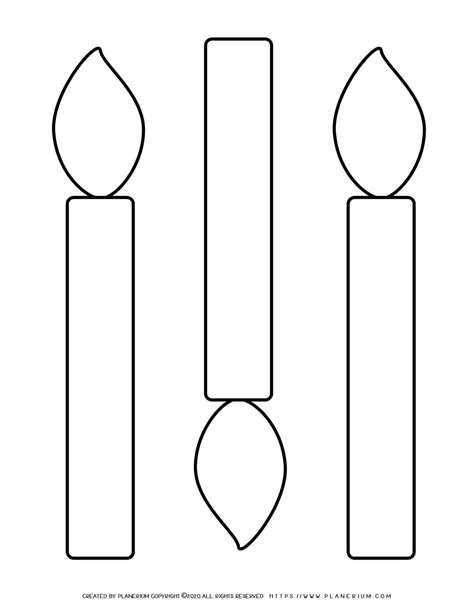 free printable candle template|free printable candle shapes.